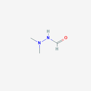 molecular formula C3H8N2O B1330523 N',N'-二甲基甲酰肼 CAS No. 3298-49-5