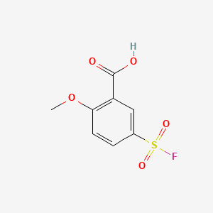 5-(Fluorosulfonyl)-2-methoxybenzoic acid