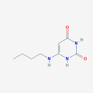 molecular formula C8H13N3O2 B1330544 6-(butylamino)-1H-pyrimidine-2,4-dione CAS No. 28484-86-8