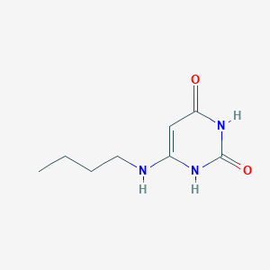 2,4(1H,3H)-Pyrimidinedione, 6-(butylamino)-