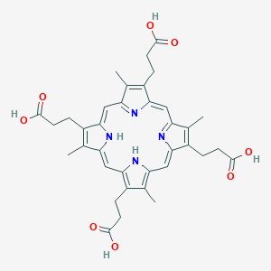 molecular formula C36H38N4O8 B133055 Coproporphyrin I CAS No. 531-14-6