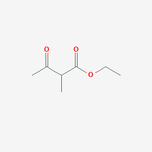 molecular formula C7H12O3 B133056 Ethyl 2-methylacetoacetate CAS No. 609-14-3