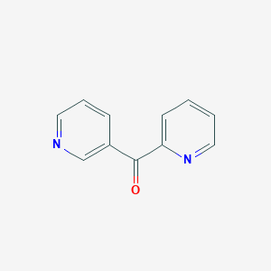molecular formula C11H8N2O B1330565 Pyridin-2-yl(pyridin-3-yl)methanone CAS No. 56970-91-3
