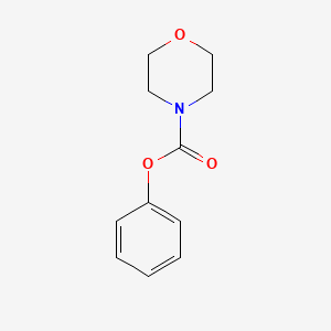 molecular formula C11H13NO3 B1330567 苯基吗啉-4-甲酸酯 CAS No. 69630-20-2