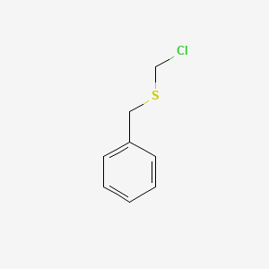 molecular formula C8H9ClS B1330571 苄基氯甲基硫醚 CAS No. 3970-13-6