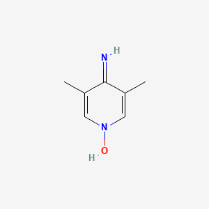 molecular formula C7H10N2O B1330575 4-AMINO-3,5-DIMETHYLPYRIDINE1-OXIDE CAS No. 76139-65-6