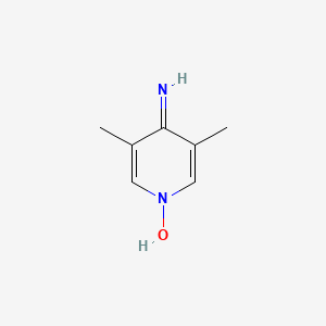 molecular formula C7H10N2O B1330575 1-Hydroxy-3,5-dimethylpyridin-4-imine CAS No. 76139-65-6