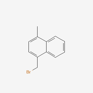 molecular formula C12H11B B1330579 1-(Bromomethyl)-4-methylnaphthalene CAS No. 41791-10-0