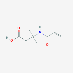 molecular formula C8H13NO3 B1330582 3-Acrylamido-3-methylbutyric acid CAS No. 38486-53-2