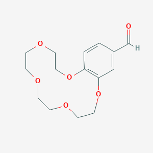 molecular formula C15H20O6 B1330583 4'-Formylbenzo-15-crown 5-Ether CAS No. 60835-73-6