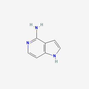 molecular formula C7H7N3 B1330584 1H-pyrrolo[3,2-c]pyridin-4-amine CAS No. 60290-23-5