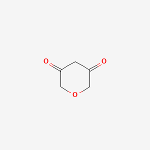 molecular formula C5H6O3 B1330586 2H-pyran-3,5(4H,6H)-dione CAS No. 61363-56-2