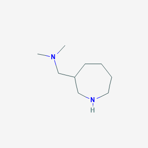 molecular formula C9H20N2 B13305970 (Azepan-3-ylmethyl)dimethylamine 