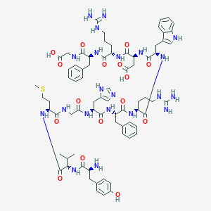molecular formula C74H99N21O16S B013306 (D-Trp8)-g2-MSH CAS No. 321351-81-9