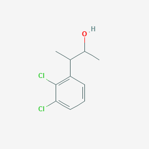 molecular formula C10H12Cl2O B13306150 3-(2,3-Dichlorophenyl)butan-2-OL 