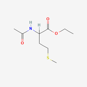 molecular formula C9H17NO3S B1330620 Ethyl 2-acetamido-4-(methylthio)butanoate CAS No. 33280-93-2