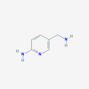 molecular formula C6H9N3 B133063 5-(Aminomethyl)pyridin-2-amine CAS No. 156973-09-0