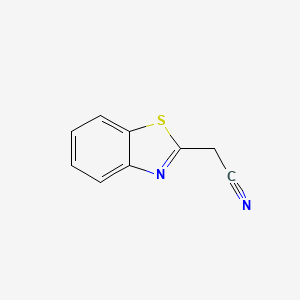 molecular formula C9H6N2S B1330634 Benzothiazole-2-acetonitrile CAS No. 56278-50-3