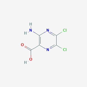3-Amino-5,6-dichloropyrazine-2-carboxylic acid