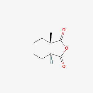 molecular formula C9H12O3 B13306429 cis-3a-Methylhexahydroisobenzofuran-1,3-dione 