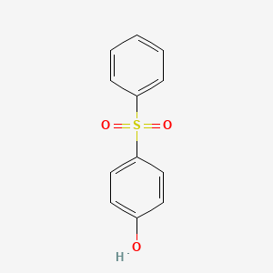 molecular formula C12H10O3S B1330648 4-(Benzenesulfonyl)phenol CAS No. 7402-69-9