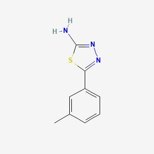 5-(3-Methylphenyl)-1,3,4-thiadiazol-2-amine