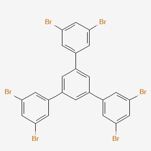 molecular formula C24H12Br6 B1330650 1,3,5-三(3,5-二溴苯基)苯 CAS No. 29102-67-8