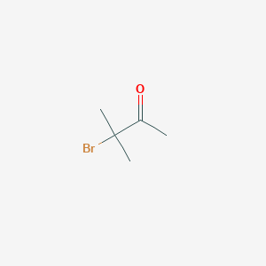 molecular formula C5H9BrO B1330662 3-Bromo-3-methyl-2-butanone CAS No. 2648-71-7
