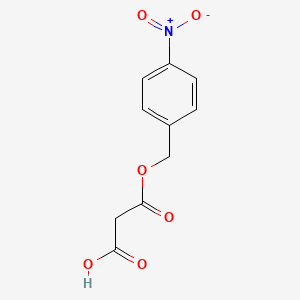 molecular formula C10H9NO6 B1330664 3-((4-Nitrobenzyl)oxy)-3-oxopropanoic acid CAS No. 77359-11-6