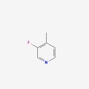molecular formula C6H6FN B1330668 3-氟-4-甲基吡啶 CAS No. 399-88-2