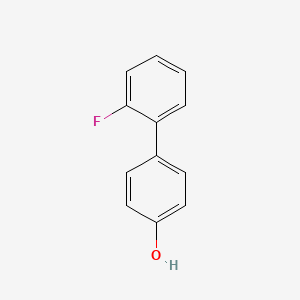 molecular formula C12H9FO B1330676 4-(2-Fluorophenyl)phenol CAS No. 321-62-0