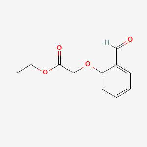 molecular formula C11H12O4 B1330679 Ethyl 2-(2-formylphenoxy)acetate CAS No. 41873-61-4