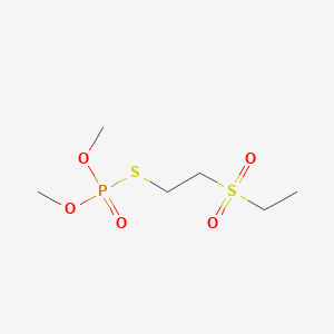 molecular formula C6H15O5PS2 B133068 Demeton-S-methylsulphon CAS No. 17040-19-6
