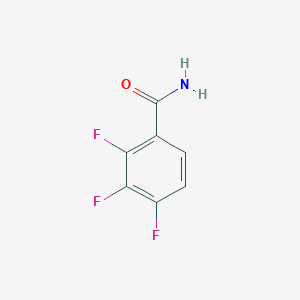 molecular formula C7H4F3NO B1330680 2,3,4-Trifluorobenzamide CAS No. 207919-09-3