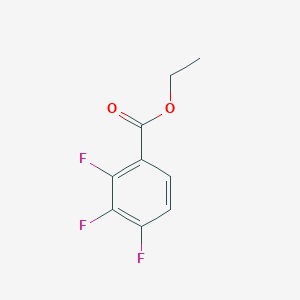 molecular formula C9H7F3O2 B1330682 Ethyl 2,3,4-trifluorobenzoate CAS No. 351354-50-2