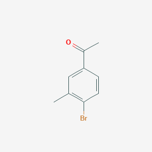 molecular formula C9H9BrO B1330683 1-(4-Bromo-3-methylphenyl)ethanone CAS No. 37074-40-1