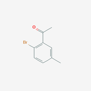 molecular formula C9H9BrO B1330685 1-(2-Bromo-5-methylphenyl)ethanone CAS No. 77344-70-8