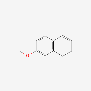 molecular formula C11H12O B1330688 7-Methoxy-1,2-dihydronaphthalene CAS No. 52178-91-3