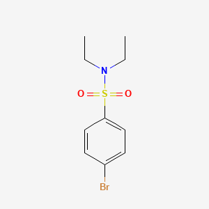 molecular formula C10H14BrNO2S B1330689 4-bromo-N,N-diethylbenzenesulfonamide CAS No. 90944-62-0