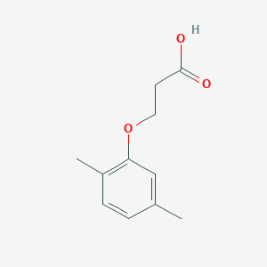 molecular formula C11H14O3 B1330697 3-(2,5-Dimethyl-phenoxy)-propionic acid CAS No. 4673-48-7