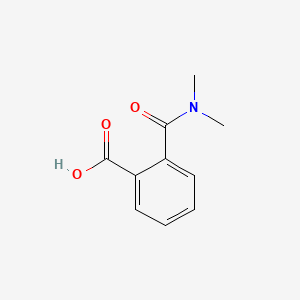 molecular formula C10H11NO3 B1330699 2-(Dimethylcarbamoyl)benzoic acid CAS No. 20320-37-0
