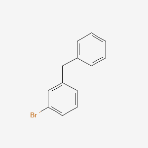 molecular formula C13H11B B1330706 1-Benzyl-3-bromobenzene CAS No. 27798-39-6