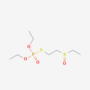 molecular formula C8H19O4PS2 B133071 Demeton-S Sulfoxide CAS No. 2496-92-6