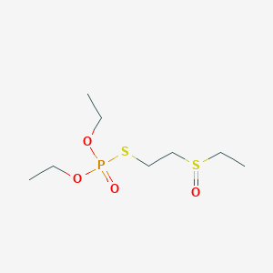 molecular formula C8H19O4PS2 B133071 PO systox sulfoxide CAS No. 2496-92-6