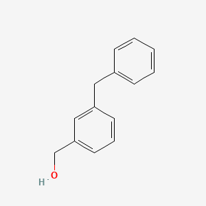 molecular formula C14H14O B1330710 3-Benzylbenzyl alcohol CAS No. 35714-19-3