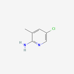 molecular formula C6H7ClN2 B1330711 2-Amino-5-chloro-3-methylpyridine CAS No. 20712-16-7
