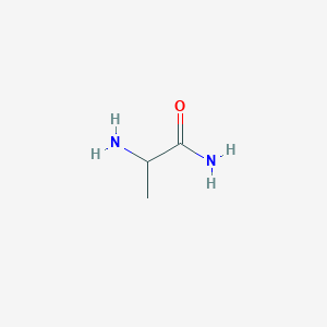 molecular formula C3H8N2O B1330713 2-Aminopropanamide CAS No. 4726-84-5