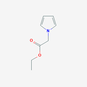 molecular formula C8H11NO2 B1330716 ethyl 1H-pyrrol-1-ylacetate CAS No. 5145-67-5