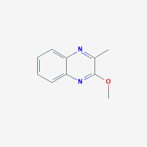 molecular formula C10H10N2O B1330723 2-Methoxy-3-methylquinoxaline CAS No. 3149-26-6