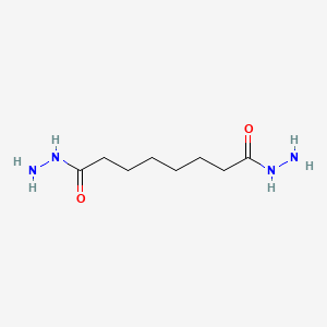 molecular formula C8H18N4O2 B1330724 Octanedihydrazide CAS No. 20247-84-1